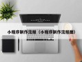 克拉玛依小程序制作流程（小程序制作流程图）